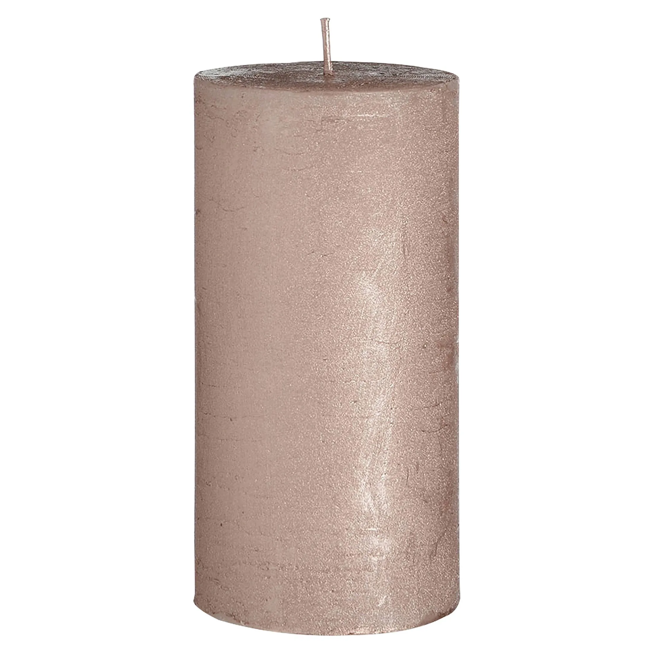 Online Depot Stumpenkerze Metallic Finish