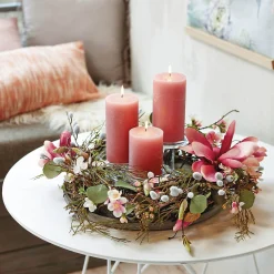 Outlet Depot Stumpenkerze Rustic