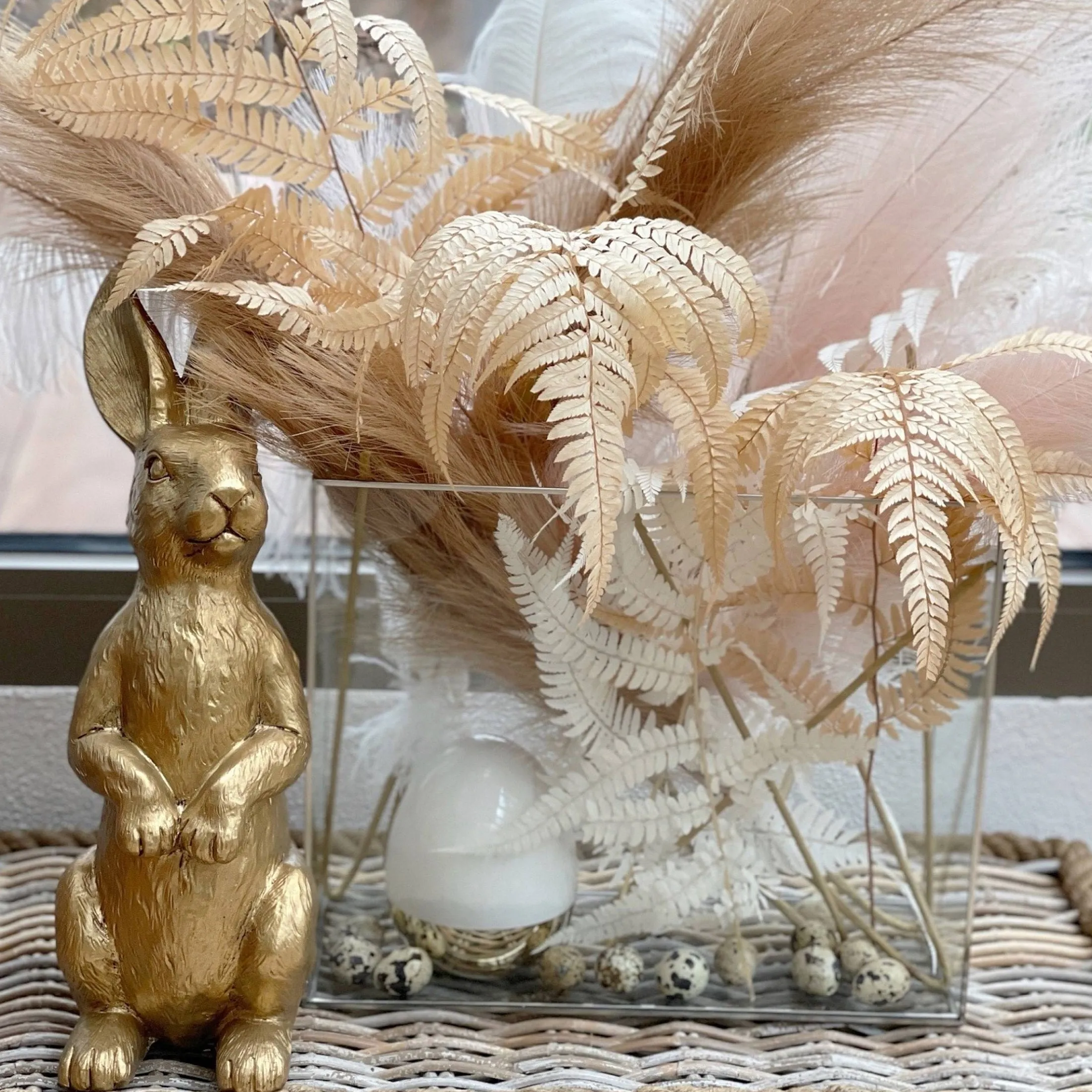 Discount Depot Trockenblumen Farn