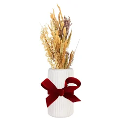 Clearance Depot Vase Mit Trockenblumen