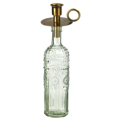 Online Depot Vase Nina Mit Stabkerzenhalter-Aufsatz
