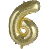 Depot Luftballons>Xl-Folienballon Nummer 6