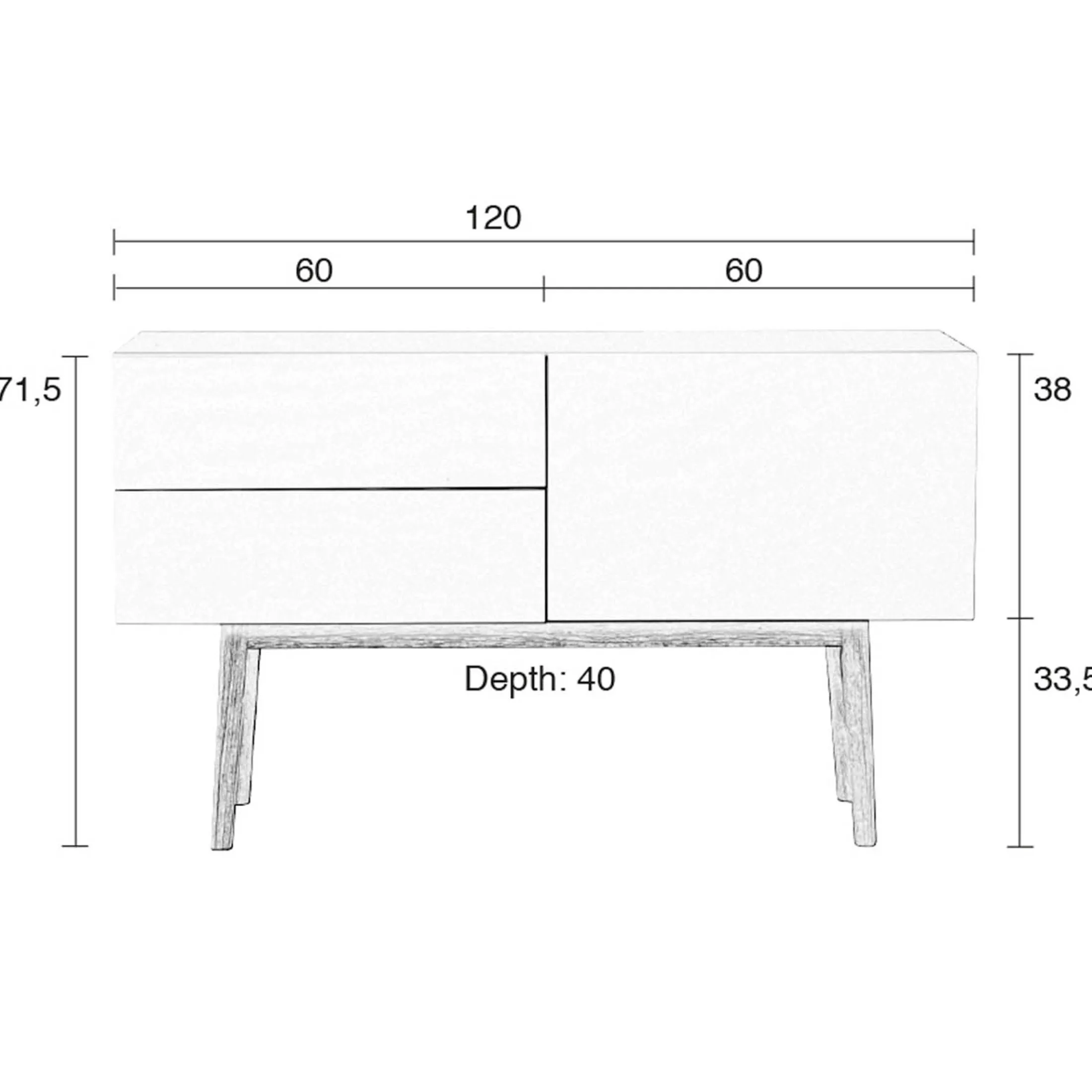 Cheap Depot Zuiver Sideboard High On Wood