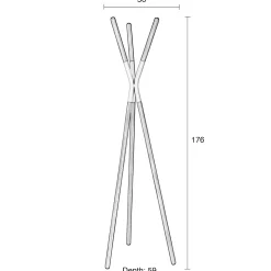 Hot Depot Zuiver Standgarderobe Rack