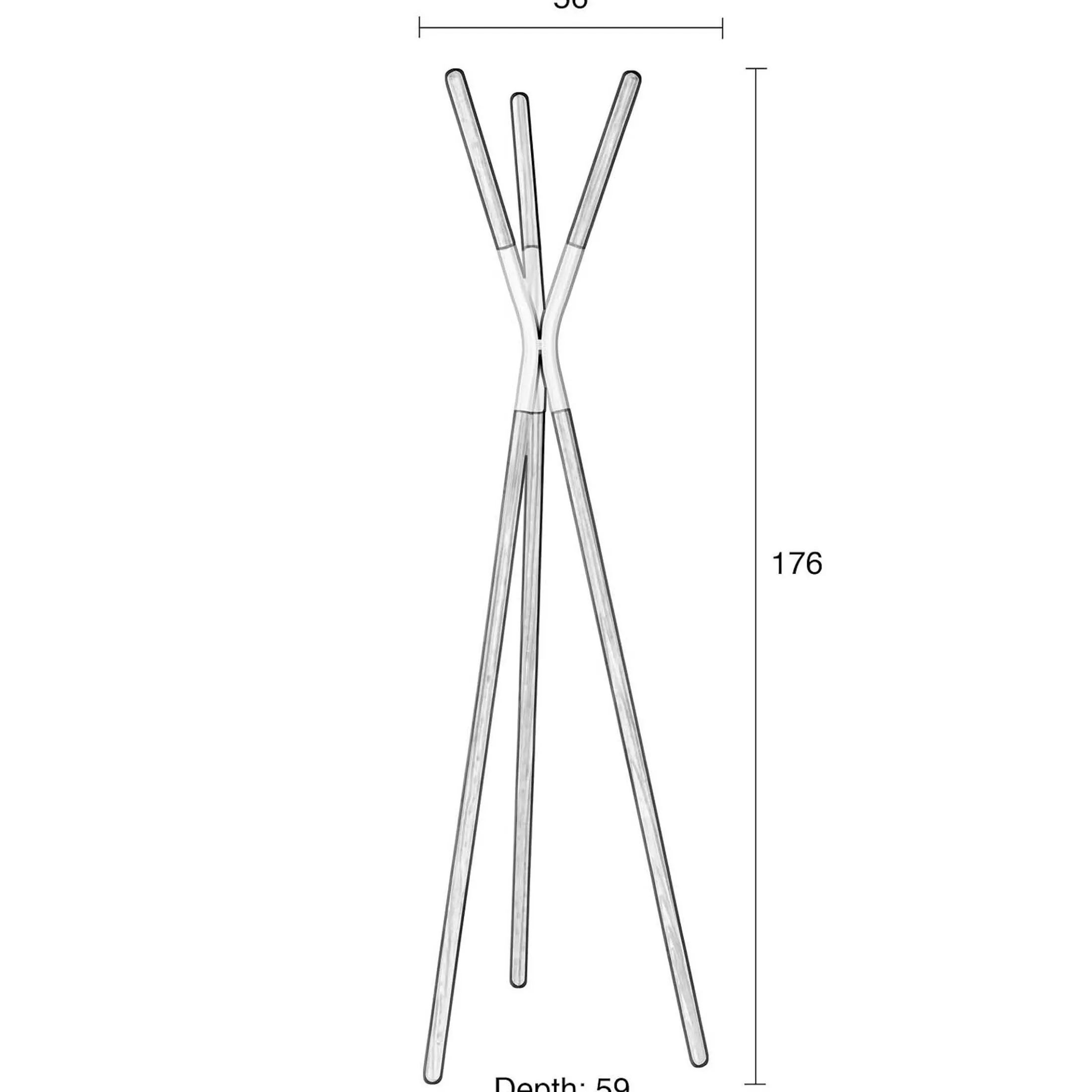 Hot Depot Zuiver Standgarderobe Rack