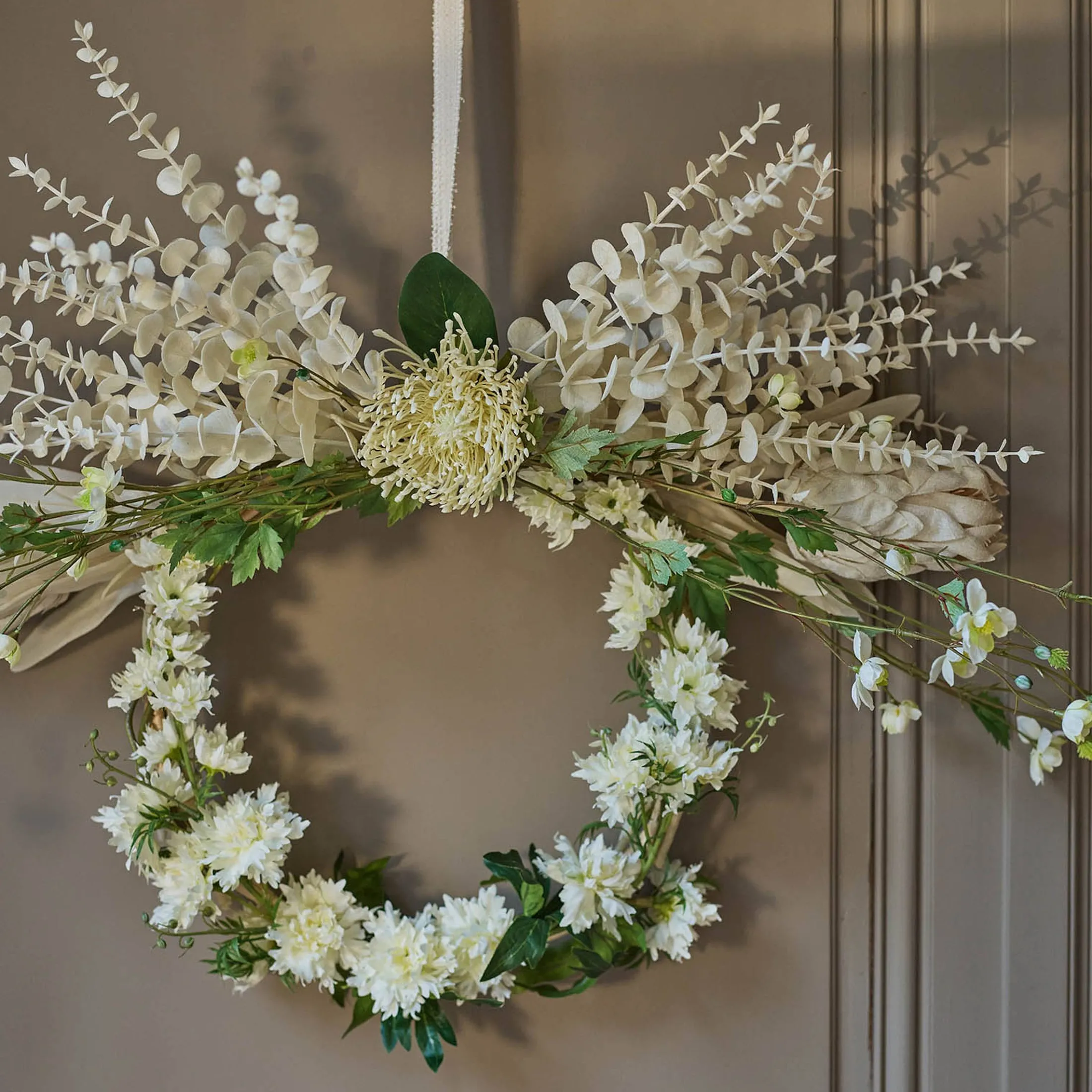 Shop Depot Zweig Eukalyptus Modern Ca.74Cm, Creme